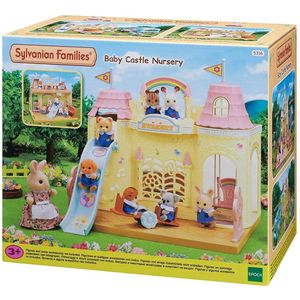 Sylvanian Families  5316 baby creche kasteel- piano- glijbaan- schommel- tafel