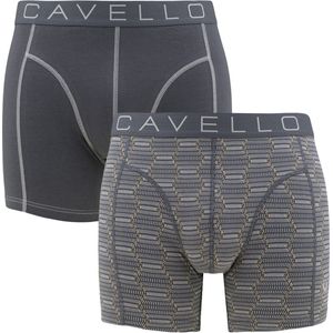 Cavello heren 2P boxers print grijs