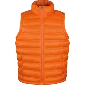 Result Bodywarmer Waterafstotend - Winddicht Kleur Oranje Maat L