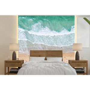 Zee - Strand - Parasols - Water - Zomer - Behangpapier