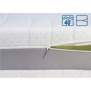 Matras koudschuim 80x190 voor zwaardere mensen tot 150 kg Premium HR