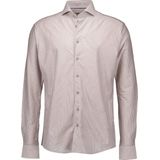 John Miller - Lange Mouw Overhemd - Lichtbruin - 5141235