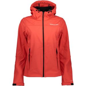 Superdry Jas Hooded Softshell Jacket W5011713a Sunset Red Dames Maat - L