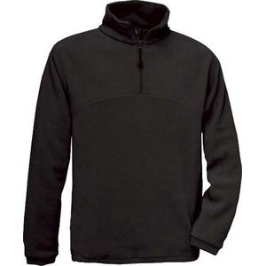B&C HIGHLANDER Zip Sweater Fleece ZwartS