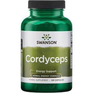 Swanson Health Cordyceps 600mg - 120 Capsules