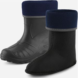 Ladeheid Sokken voor Regenlaarzen – Fleecesokken – 26 – Grafiet – LA-KL-046