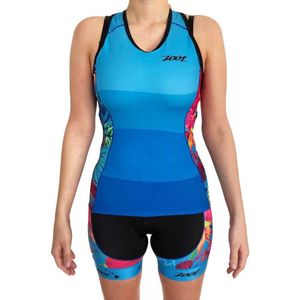 Zoot Performance Racerback Mouwloos Fietstrui Blauw 2XL Vrouw
