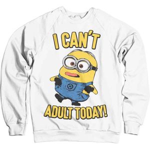 Minions Sweater/trui -S- I Can't Adult Today Wit