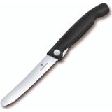 Victorinox Swiss Classic tomatenmes inklapbaar - 11cm - RVS - zwart