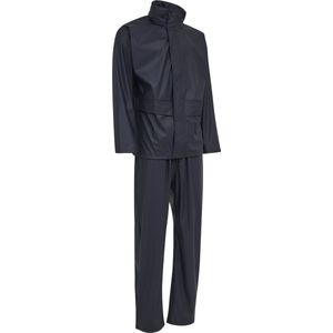 Elka Dry Zone Rain Jacket and Rain Pants PU Rain Set 0163124 - Navy - L