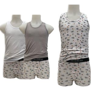 Embrator jongens Ondergoedsetje 4-stuks mix maat 140/146