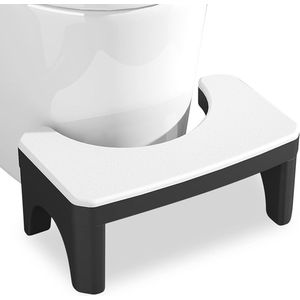 Unyqoos® Multifunctionele en compacte toilethocker voor comfortabel toiletbezoek