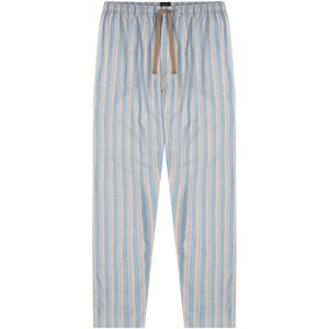 SCHIESSER Pyjamabroek ' Lange Webhose - Blend & Relax '  blauw / lichtroze