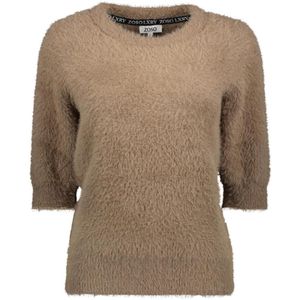 Zoso T-shirt Patrice 254 0800 Mocha Dames Maat - M