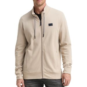 TOM TAILOR - Sweatvest - Lichtbruin