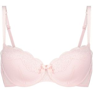 Hunkemöller Dames Lingerie Voorgevormde beugel bh Marion - Roze - maat F75