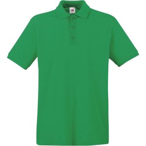 Fruit of the Loom Premium Polo Shirt Kelly Green XXL