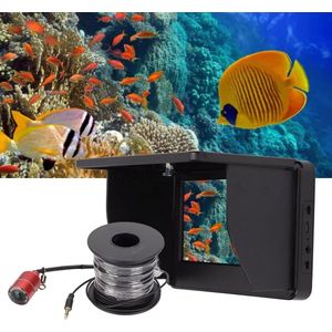 5 Inch IPS LCD Monitor Draagbare Fishfinder - Onderwater Camera 120 ° Kijkhoek - 30 M/98ft Kabel - voor Ijsvissen Zee Vissersboot - Onderwater Vissen Camera IP67 Waterdicht