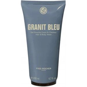 Yves Rocher - Granit Bleu - Douchegel - 200 ml - Voor Lichaam en Haar