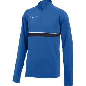 Nike Academy 21 Sporttrui - Maat XS - Unisex - lichtblauw/navy/wit