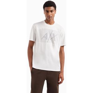 Armani Exchange 6dztjd zjbyz T-shirt Met Korte Mouwen Wit XS Man