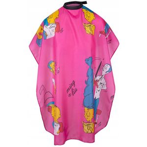 Ponik's Kinder Kapperskleding Roze - Lichtgewicht & Makkelijk Schoon te Maken