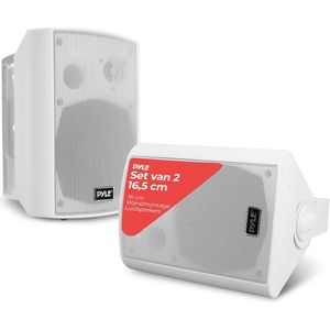 Draadloos Bluetooth Luidsprekersysteem – Wireless Speaker – Bluetooth Speaker – Indoor Speaker – Outdoor Speaker – Wit – Waterbestendig – 300 Watt Groot Vermogen