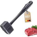 Westmark vleeshamer Robusto-Spezial Black Edition – Dubbelzijdige vleeshamer – Vleeshamer voor schnitzels en steaks – Antraciet