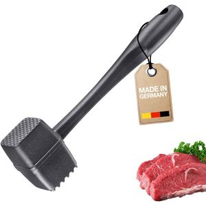 Westmark vleeshamer Robusto-Spezial Black Edition – Dubbelzijdige vleeshamer – Vleeshamer voor schnitzels en steaks – Antraciet