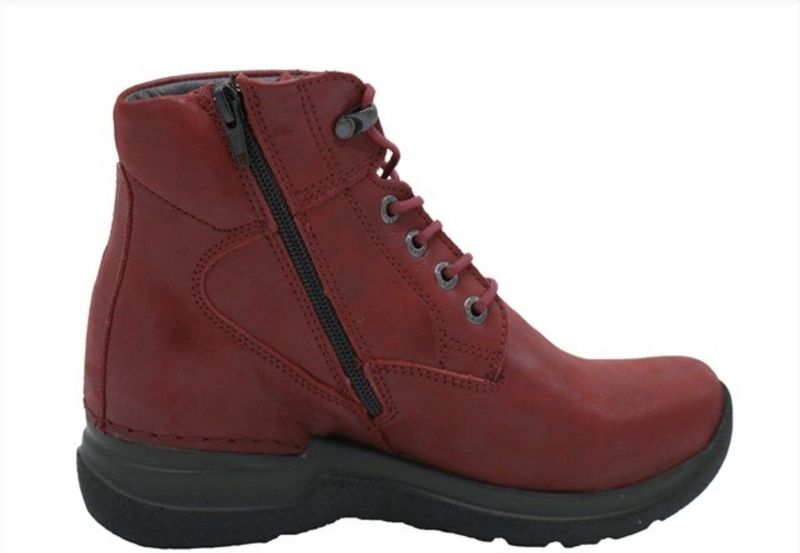 Wolky - 06616 Whynot HV - Veterschoenen - Cherry Red