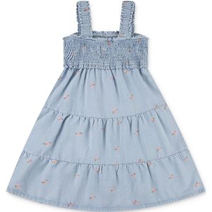 Levi´s ® Kids Smocked Jurk Blauw 4 Years