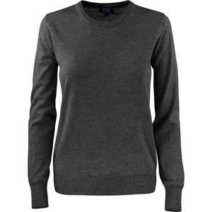 Cutter & Buck Kennewick Crewneck Dames 355407 - Antraciet Melange - S
