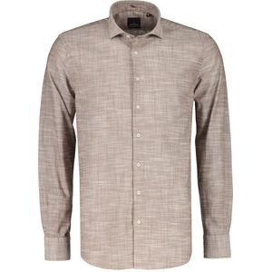 Jac Hensen Overhemd - Extra Lang - Bruin - XL