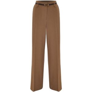 Kocca, Dames, Broeken, Bruin, Maat: XS