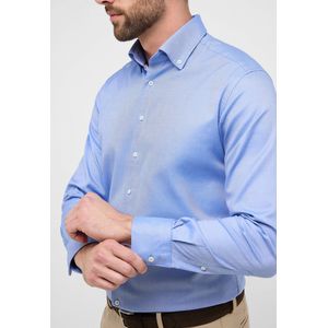 Eterna - Overhemd Blauw Eterna Lange Mouw Overhemd Blauw 1158 Xs84