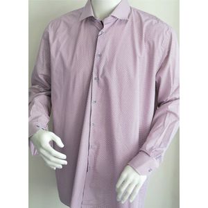 Ledûb Overhemd - Gebloemd - Maat 45/XXL