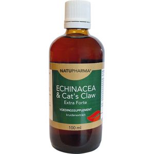 Natupharma - Echinacea & Cat's Claw & Plantago - Weerstand Druppels - 100ml