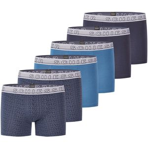 Schiesser Jongens shorts / pants 6 pack Teens Boys 95/5 Organic Cotton