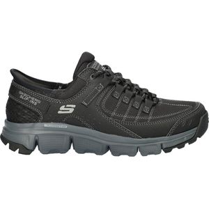 Skechers - Hands Free Slip-Ins Summits AT - Instapschoenen - Zwart - Nylon en Imitatieleer, Air-Cooled Memoryfoam
