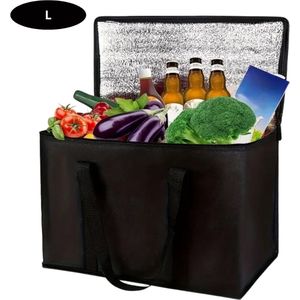Nivard Koeltas - Koelbox - Koelelementen - Coolbox - Auto - Lunchtas - Strand - Zwart L
