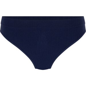 Hunkemöller Dames Lingerie Hoog uitgesneden string Dianne - Blauw - maat XS