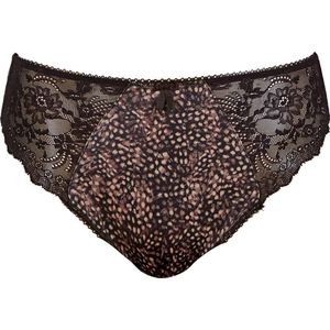 Elomi Morgan Vrouwen Onderbroek - EBONY - Maat 3XL