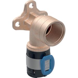 Geberit FlowFit muurplaat L=78 mm brons d20-Rp1/2