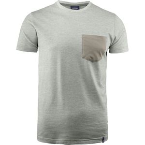 James Harvest T-SHIRT PORTWILLOW 2114008 - Grijs Mêlee - XS