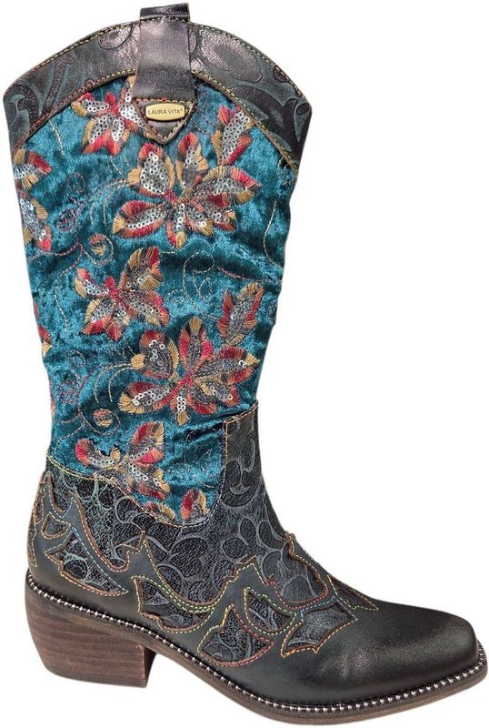 Laura Vita - Ercwinao 19 - Cowboy Laarzen - Blauw