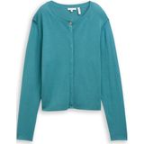 Tom Tailor Vest met verborgen knoopsluiting