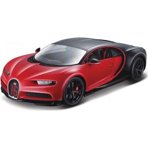 Bugatti Chiron Sport #16 1:18 rood/zwart