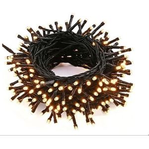 Kerstdecoratie - lichtketting voor binnen - 15 m - 100 leds - kerstboom voor buiten - lichtketting met 8 modi - stroombediend - waterdichte verlichting voor buiten - kamer - feest - balkon - huishouden,