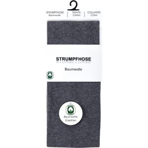 Dames maillot - Katoen - Antraciet - Maat L (44-46)