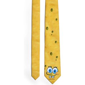 OppoSuits Spongebob™ Stropdas - Nickelodeon Das - Polyester - Heren Stropdas - Geel